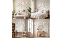 Wooden Bird Wall Decor Coastal Wooden Bird Wall Art Painted for Bedroom
