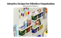 Strong Magnetic Elements Attractive Storage Box Multifunctional Attractive Pen Holder Space Saving for Children, Toddlers, Playroom
