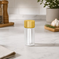 Mini Glass Condiment Container, 30ml, Soy Sauce Dispenser, Oil Bottle, Screw-On Type, Dining Table, Kitchen Supplies