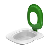 Cat Toilet Training Aid with Removable Tray Two-Layer Cat Toilet Training Device with Hinged Training Rim Pet Supplies Hygienic