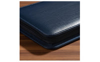 4-Pocket Zippered Card Holder Large Capacity PU Leather Photocard Binder Dustproof PU Leather Card Holder for Children, Collectors, Travel