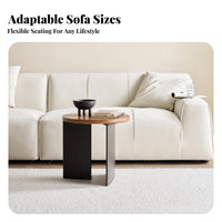 cushioned Sofa 4-Seater Multi-Person Lounger Minimalist living room design Room Seating for Apartment Dwellers, Homeowners