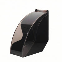 Coffee Filter Storage Box Countertop Coffee Filter Holder with Lid Large Capacity Space-Saving for Baristas, Cafe