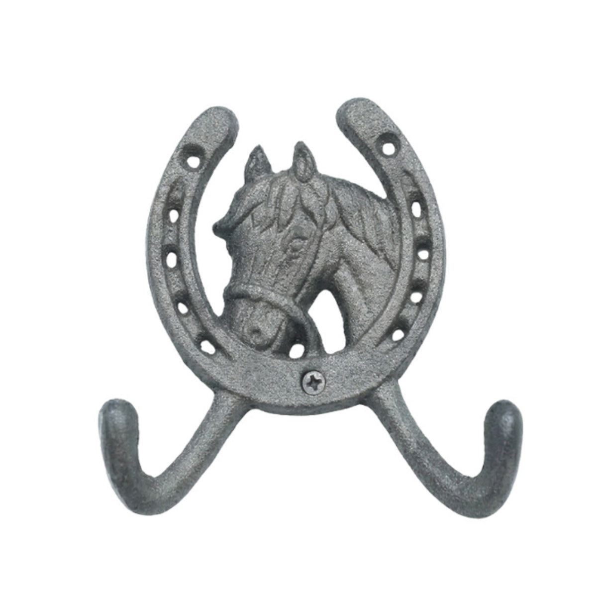 Curved Wall HookDecorative Cast Iron Wall Hook Fixture for Entryway, Hallway