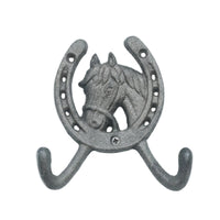 Curved Wall HookDecorative Cast Iron Wall Hook Fixture for Entryway, Hallway