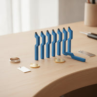 10 Pieces Metal Punch Stamp Steel Number Stamp Set Sturdy Stamping Tool for Jewelry Marking