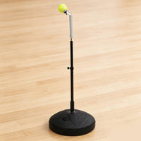 Tennis Training Device with Weighted Base Deflector Tennis Rebounder Stable for Backyard