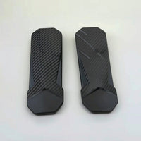 Armrest Pads with Mounting Plate Carbon-Fiber-Style Chair Arm Pads with Mounting Holes Office Chair Armrests Easy to Install