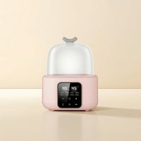 Allall-in-1 Warmer and Sterilizer Multifunction Baby Bottle Warmer Compact Bottle Sterilizer Defrost for Nursery