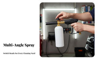 Car Wash Foam with Nozzles 5 Spray Nozzle Tips Car Cleaning Foam