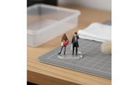 Winter Attire Miniature Figures Miniature Scene Ready 1:64 Scale Figure