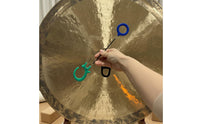 Professional Grade Dolphin Sound Gong Stick Double-Headed Gong Mallet Musical Instrument Accessory for Meditation Practice