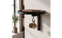 Outdoor Wall-Mounted Bird Bath Metal Bird Bath with Hanging Bracket Long-Lasting Hanging Bracket Compact for Patio