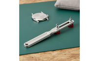 2 Pieces Professional 2-Prong Case Opener Adjustable Prongs Watch Case Back Opener Precision for Repair Technicians, Watchmakers