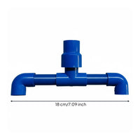 Rotating Water Outlet Wet-Dry Filter Compatible Water-Powered Rotating Outlet