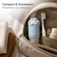 Silicone Travel Bottles for Lotion, Shampoo, and Cosmetics - Leak-Proof & Portable