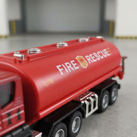 Realistic Design Toy Dump Truck Movable Parts Friction Powered Truck Battery-without Long-Lasting Material for Boys, Toddlers, Kids 3+