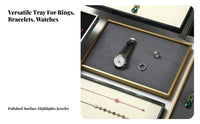 Jewelry Display Tray with Fabric Lining