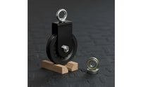 DIY Friendly Silent Pulley Wheel Effortless Operation Silent Cable Pulley Long-Lasting and Wear-Resistant Weight System Traction Wheel Heavy Duty