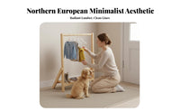 no-coststanding Pet Clothing Stand Space-Saving Garment Rack long-lasting Construction Storage Furniture adaptable for Dog Owners, Home Users, Entrypath, Living Room, temporary shop Shops, Retail outlet