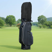 Scratch Resistant Universal Golf Bag Rain Hood Shielding Waterproof Golf Bag Cover Lightweight Zippered for Outdoor, Travel, Storage