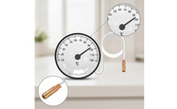 Thermometer with Coiled Measuring Tip Preciso Liquid-Expansion Thermometer Sin