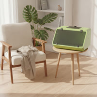 Clear-Front Reptile Habitat with Viewing Panel Ventilated Reptile Enclosure Indoor Turtle Tank Escape-Proof for Tabletop