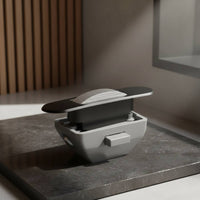 Semi-Circle Hidden Handle Modern Simple Design Rotary Flush Pull Easy to Install