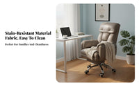 Full Recline Function Reclining Gaming Chair with Footrest 360-Degree rotate Reclining Chair with Footrest High spine Support Computer Seat seamless Rolling Casters for gaming enthusiasts, Students, Office Workers, Dormitory, Relaxing, Studying, Game Room