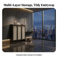 Large Capacity Shoe Storage Dust-Resistant Multi-Layer Shoe Rack Easy to Clean for Apartment Dwellers, Homeowners, Hallway, Living Room, Bedroom