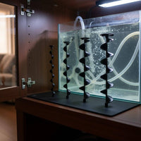 Fish Tank Drain Noise Reducer Quiet Helical Drain Easy Installation Fish Tank Pipe Noise Dampener