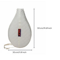 Waterproof Quilted Racket Shoulder Bag Long-Lasting Tennis Racket Bag for Adults