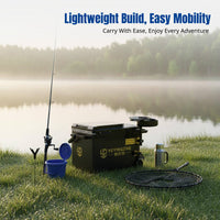 Fishing Box 2025 Lightweight Wheeled Multi-Functional Thickened Adjustable Outdoor Fishing Equipment