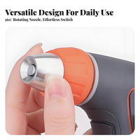 Multi-Purpose High Pressure Spray Anti-Slip Grip High Pressure Hose Nozzle Labor-Saving Lock for Gardeners, Homeowners, Driveway, Patio