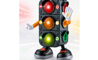 Musical Traffic Light Toy | Rechargeable, Interactive Toy with Music, for Early Learning