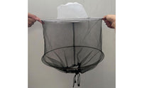 Wide Brim Beekeeping Veil Hat Full-Face Beekeeping Hat Support Rings Beekeeper Cap with Mesh Net for Beekeepers