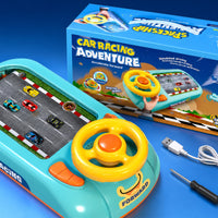 Desktop Racing Adventure Toy Compact Racing Adventure Toy for Playroom
