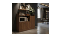 Multi-Functional Dining Room Sideboard Multifunctional Tea Station Cabinet Ample Storage Coffee Bar Cabinet Large Capacity