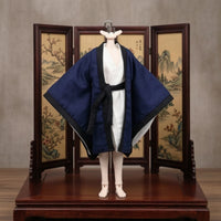 Doll Robe Layered Doll Robe with Sash Loose-Fit Clothing for BJD Owners