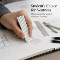 Maries Automatic Eraser Pen for Artists and Students, Highlight Eraser, Clean Erasing, Exam-Friendly