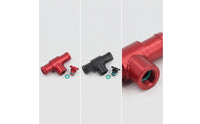 Leak-Resistant Heater Hose Connector with Seal Upgraded Coolant Bleeder Port Sturdy Coolant Bleeder with Plug Sturdy for Engine Bay