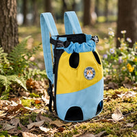 Chest Pet Bag Front Carrier for Small Dogs Cats, Oxford Material Portable Breathable Front Backpack, Solid Pattern Pet Front Facing Pouch Travel