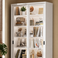 sliding-door bookcase