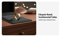 Couples Matching Band Long-Lasting Material Matching Couple Rings Polished