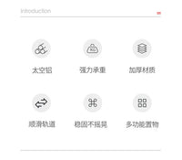 全自动胶囊咖啡机置物架桌上水杯茶具底座抽屉摆放台上方收纳架子