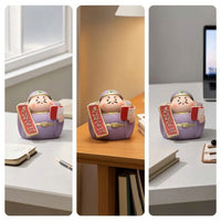 Scholar Figurine Cute Desk Ornament Miniature for Students