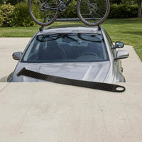 Ribbed Bike Rack Tie Strap Locking Tab Rack Wheel Strap Oval Loop Transport Gear Flexible