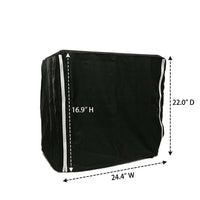 Bird Cage Cover and Dust Guard, Polyester Full Bird Cage Water-resistant Cover with Zipper, Light-Blocking Bird Cage Dust Cover for Parrot Parakeet