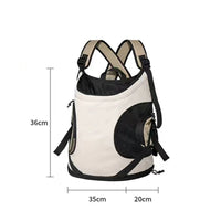 Front Opening Pet Carrier Mesh Panels Cat Carrier Backpack Padded
