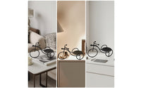 Cycle Candle Holder Decorative Candle Tray Stand Candlestick Rustic Vintage for Coffee Table